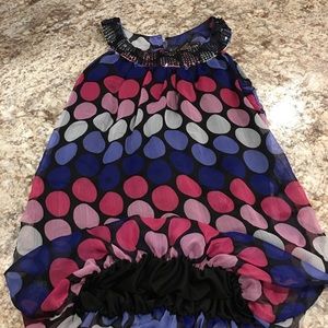 Girls Sheer Tank Top